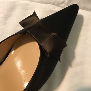 J Crew Expresso Satin Sling Back